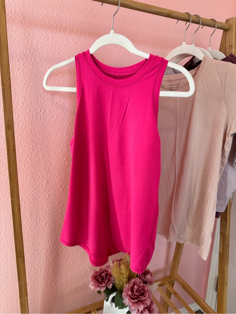 all in motion Bright Pink Girls' Tank Top